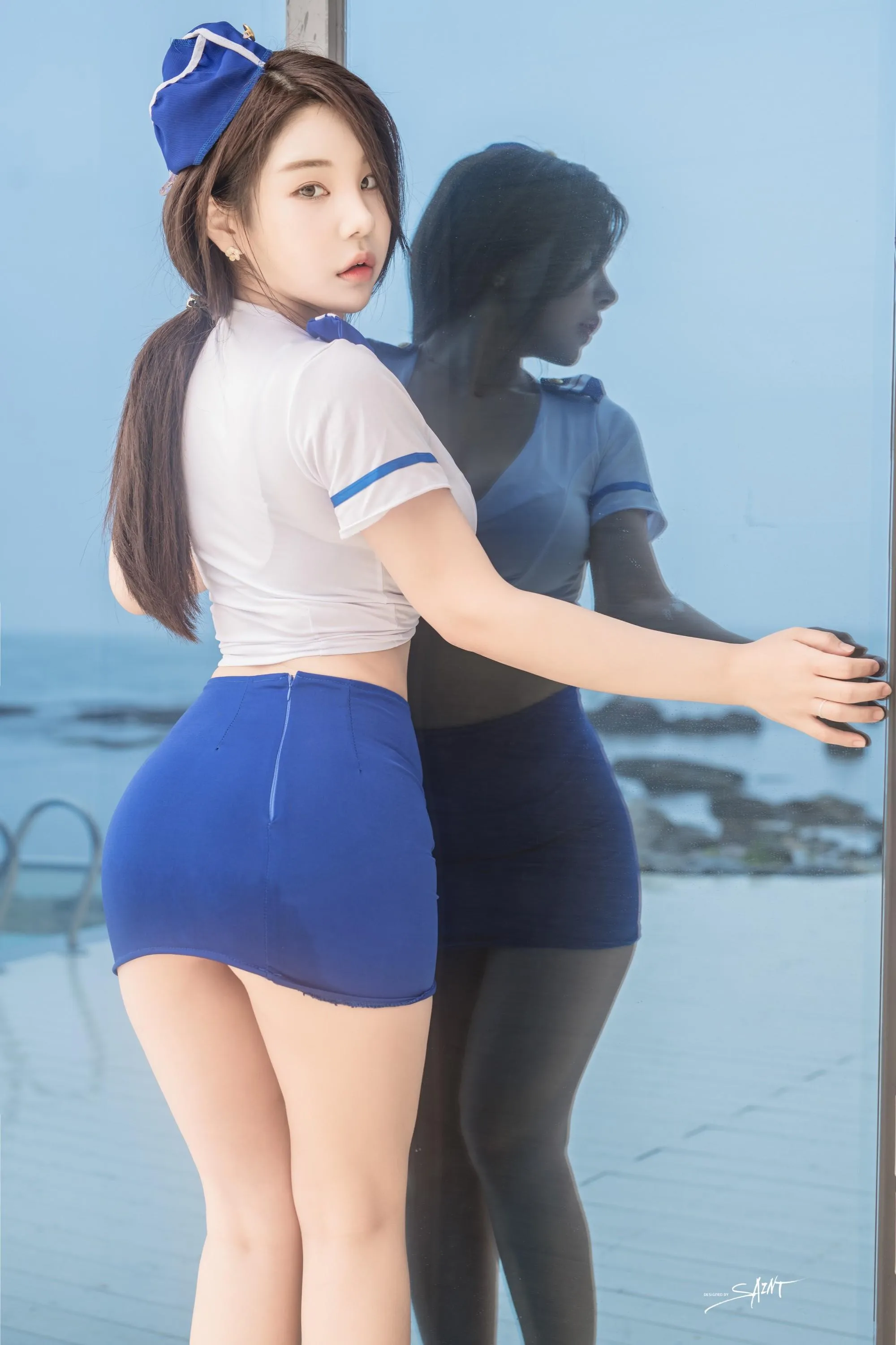 NO.135 [SaintPhotoLife] Zzyuri – Blue Marine [61P]插图9